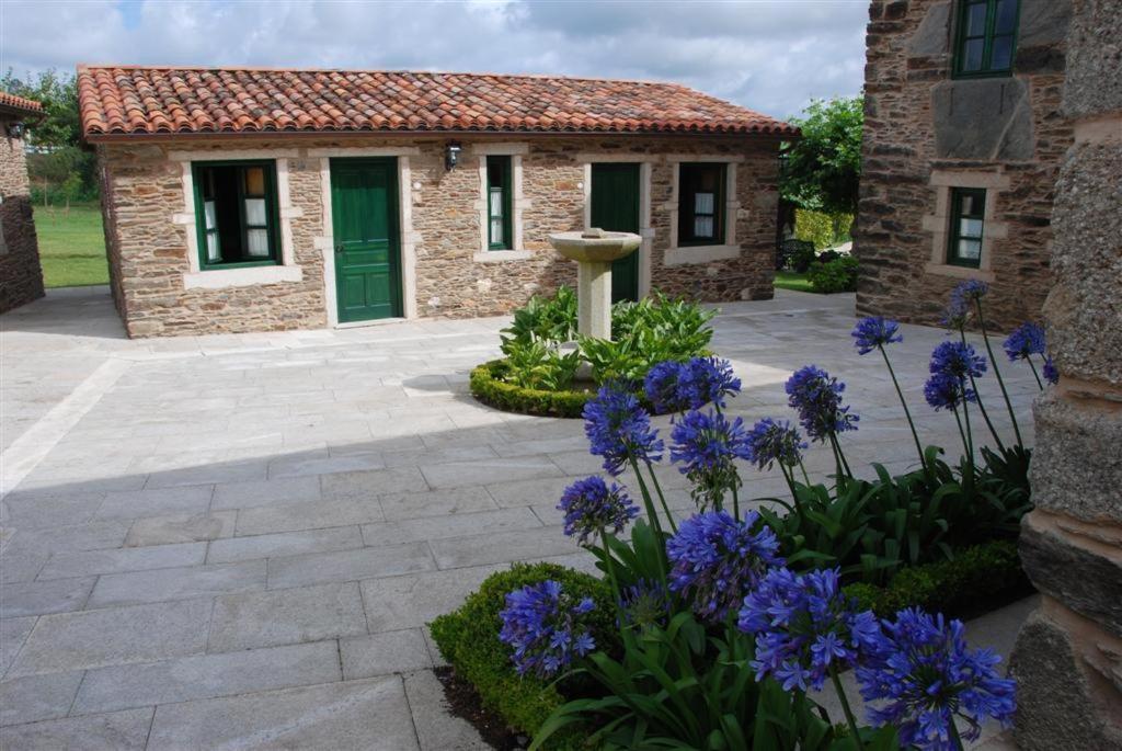 Hotel Pazo Santa Maria Arzúa Esterno foto